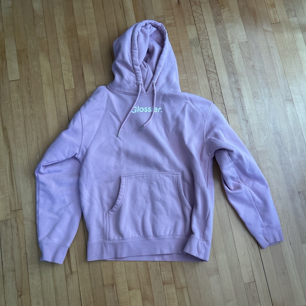 Glossier Soft Pink Sweatshirt